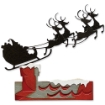 Picture of Sizzix Thinlits Dies By Tim Holtz Μήτρες Κοπής - Christmas, Reindeer Sleigh, 8τεμ.