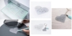 Picture of Sizzix Surfacez Metallic Shrink Plastic Silver 8.25" x 11.75" | Μεταλλικά Φύλλα Πλαστικού που Συρρικνώνεται, 8 τεμ.