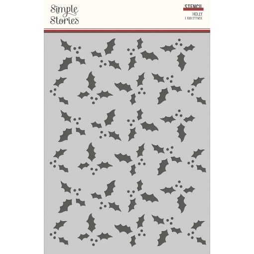 Picture of Simple Stories Στένσιλ 6"x8" - Simple Vintage Dear Santa, Holly