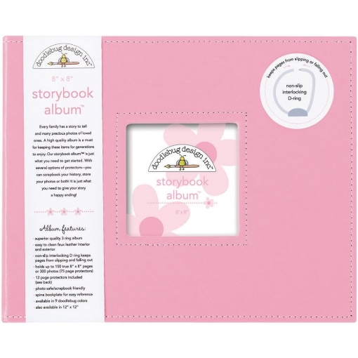 Picture of Doodlebug Design Storybook Album 8"x8" - Cupcake