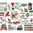 Picture of Simple Stories Διακοσμητικά Εφήμερα Bits & Pieces - Simple Vintage Tis The Season, 42τεμ.