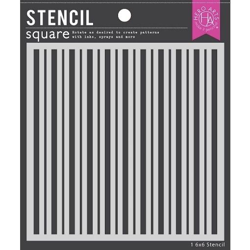 Picture of Hero Arts Στένσιλ 6"X6" – Stripe