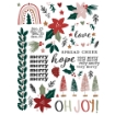 Picture of Simple Stories Rub-Ons Φύλλο Μεταφοράς Εικόνας 6''X8" - Boho Christmas, 2τεμ