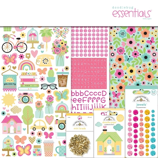 Picture of Doodlebug Design Essentials Kit - Hello Again 