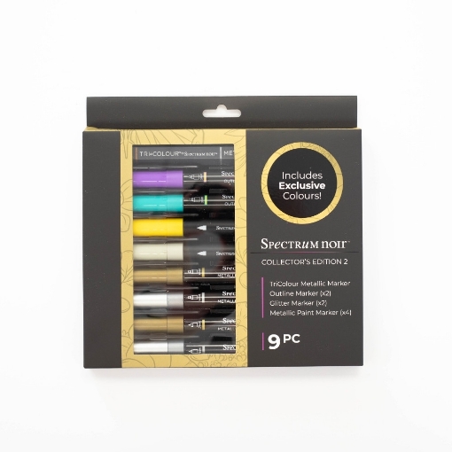 Picture of Spectrum Noir Σετ με Μαρκαδόρους - 2023 Collectors Edition Christmas Embellishment Pen Set, 9τεμ.