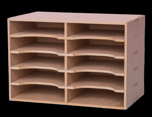 Picture of Studio Light Essential Tools MDF Storage - Κουτί Αποθήκευσης και Οργάνωσης για Μελάνια - Nr. 13 Basic Box Ink Storage 