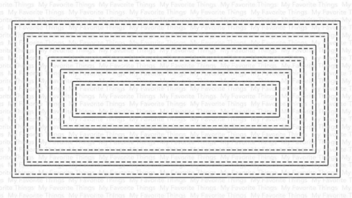 Picture of My Favorite Things Die-namics Μήτρες Κοπής - Stitched Mini Slimline STAX, 6τεμ.