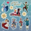 Picture of Crafter's Companion Μπλοκ Scrapbooking με Toppers 8"X8" - Twelve Days of Christmas