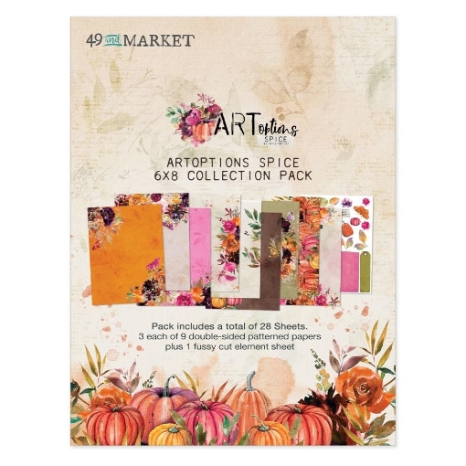 Picture of 49 & Market Συλλογή Χαρτιών Scrapbooking Διπλής Όψης 6''X8" -  ARToptions Spice