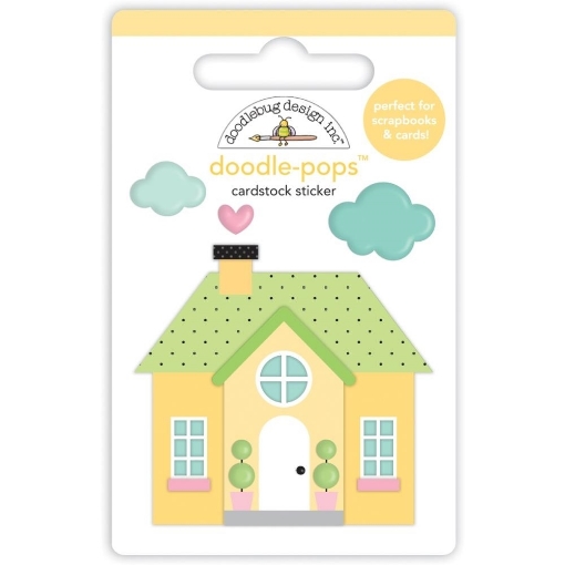 Picture of Doodlebug Doodle-Pops 3D Stickers Αυτοκόλλητα Διακοσμητικά - Cozy Cottage