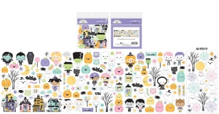 Picture of Doodlebug Design Odds & Ends | Διακοσμητικά Die-Cuts Sweet & Spooky, 194τεμ.