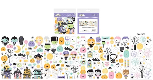 Picture of Doodlebug Design Odds & Ends | Διακοσμητικά Die-Cuts Sweet & Spooky, 194τεμ.