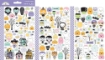 Picture of Doodlebug Design Cardstock Mini Stickers 5.5"x8" | Αυτοκόλλητα Icons Sweet & Spooky, 190τεμ.