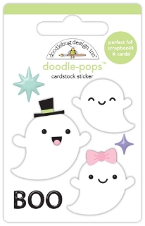 Picture of Doodlebug Design Doodle-Pops | 3D Αυτοκόλλητα Boo Crew, Sweet & Spooky, 6τεμ.