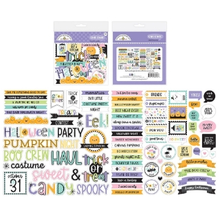 Picture of Doodlebug Design Chit Chat | Διακοσμητικά Die-Cuts Sweet & Spooky, 86τεμ.