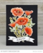 Picture of My Favorite Things Clearly Sentimental Stamps 4"X6" - Wild Poppies