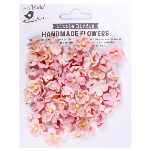Picture of Little Birdie Paula Χάρτινα Λουλούδια - Pearl Pink, 50τεμ.