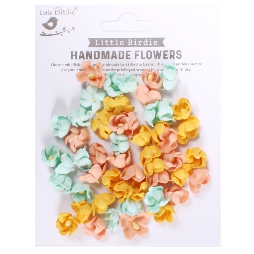 Picture of Little Birdie Paula Χάρτινα Λουλούδια - Pastel Palette, 50τεμ.