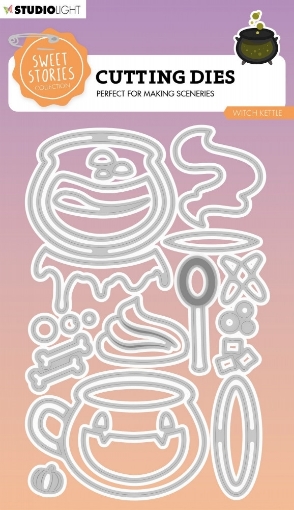 Picture of Studio Light  Μεταλλικές Μήτρες Κοπής - Witch Kettle, 21τεμ.
