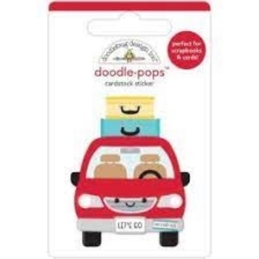 Picture of Doodlebug Design Doodle-Pops 3D Αυτοκόλλητα - Are We there Yet