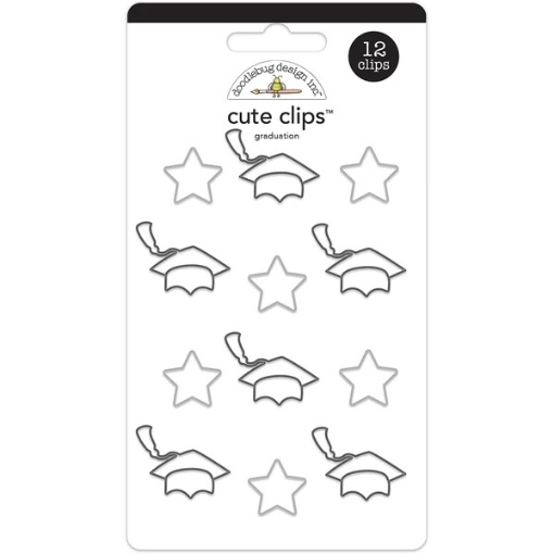 Picture of Doodlebug Design Cute Clips Συνδετήρες - Graduation, 12τεμ.