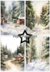 Picture of Paper Favourites Συλλογή Χαρτιών Scrapbooking Μονής Όψης A5 - Winter Forest