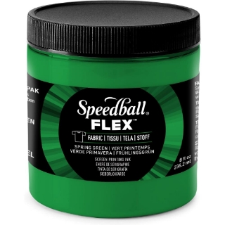 Picture of Speedball Flex Screen Printing Fabric Ink Μελάνι Μεταξοτυπίας 8oz - Spring Green 