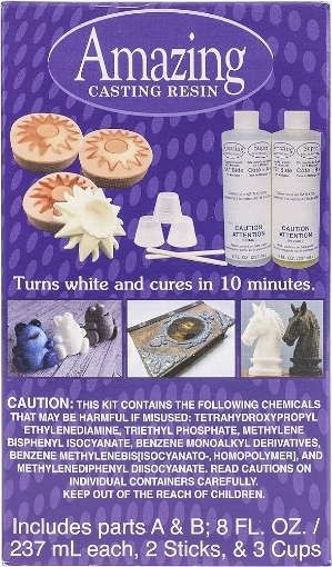 Picture of Amazing Cast Resin Fast Cure Κιτ -  Ρητίνη 2 Συστατικών 10 Λεπτών , Λευκή