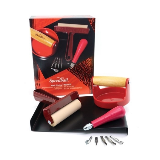 Picture of Speedball Block Printing Tools - Κιτ Εργαλείων Χαρακτικής / Λινοτυπίας