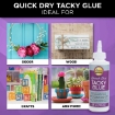Picture of Aleene’s Quick Dry Tacky Glue – Λευκή Κόλλα Γενικής Χρήσης που Στεγνώνει Άμεσα, 118 ml