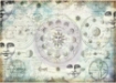 Picture of Finnabair Mixed Media Tissue Paper – Solar – Σετ με Διακοσμητικά Χαρτιά Υφής με Ουράνια & Αστρονομικά Μοτίβα, 6 Φύλλα