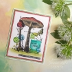 Picture of Woodware Craft Collection  Clear Stamp Set Σετ Διάφανων Σφραγίδων - Vintage Fungi Up, 3τεμ.