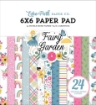 Picture of Echo Park Double-Sided Paper Pad Μπλοκ Scrapbooking Διπλής Όψης 6" x 6" - Fairy Garden