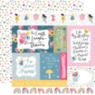 Picture of Echo Park Double-Sided Paper Pad Μπλοκ Scrapbooking Διπλής Όψης 6" x 6" - Fairy Garden