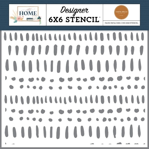 Picture of Carta Bella Στένσιλ 6"x6" -  At Home, Simple Things