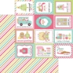 Picture of Doodlebug Design Gingerbread Kisses Paper Pack   Συλλογή Χαρτιών Scrapbooking Διπλής Όψης 12"X12"