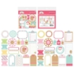 Picture of Doodlebug Bits & Pieces | Διακοσμητικά Εφήμερα Gingerbread Kisses, 42τεμ.
