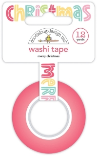 Picture of Doodlebug Washi Tape | Διακοσμητική Ταινία Merry Christmas, Gingerbread Kisses