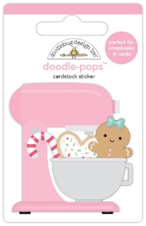 Picture of Doodlebug Doodle-Pops | 3D Αυτοκόλλητο Baking Spirits Bright, Gingerbread Kisses