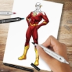 Picture of Spectrum Noir Fan-Art Like a Pro Art Kit Σετ Ζωγραφικής με Μαρκαδόρους - The Flash, 24τεμ.