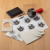 Picture of Essdee MasterCut Stamp Carving Kit | Πλήρες Κιτ Χάραξης & Κατασκευής Σφραγίδων με Μελάνι & Εργαλεία, 11 τεμ.