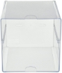 Picture of Deflecto Stackable Open Cube Desk & Craft Organizer Clear | Διάφανος Κύβος / Ράφι Αποθήκευσης 6" x 6" x 6"