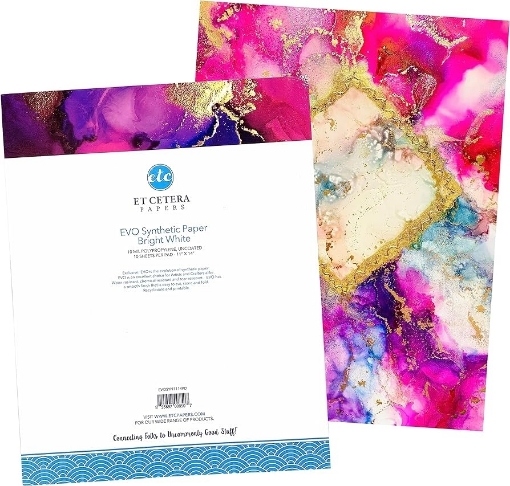 Picture of Et Cetera EVO Synthetic Paper Συνθετικό Χαρτί 9" x 12" - White