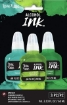 Picture of Brea Reese Pigment Alcohol Inks Set Μελάνια Οινοπνεύματος 20ml - Turquoise, Kelly Green, Cobalt Green