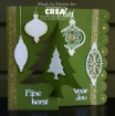 Picture of Crealies Double Fun Dies No. 31 Christmas Ornament A+B Solid Small, 2τεμ.