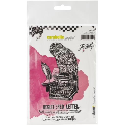 Picture of Carabelle Studio Cling Σφραγίδες by Jen Bishop A6 - Lettre d'une Chouette, 2τεμ.