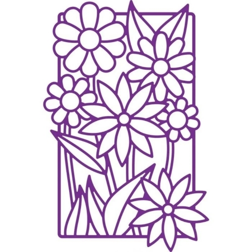 Picture of Crafter's Companion Gemini Stamp & Die Σετ Σφραγίδες και Μήτρες Κοπής - In Full Bloom, 7τεμ.