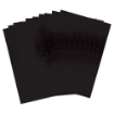 Picture of Sizzix Surfacez Gloss Shrink Plastic Black 8.25" x 11.75" | Γυαλιστερά Φύλλα Πλαστικού που Συρρικνώνεται, 10 τεμ.