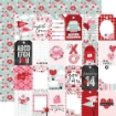 Picture of Echo Park Love Notes Collection Kit Συλλογή Χαρτιών Scrapbooking Διπλής Όψης 12" x 12"