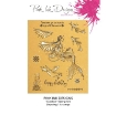 Picture of Pink Ink Designs Mythical Creatures Clear Stamps Σετ Διάφανων Σφραγίδων A5 - Coraline, 11τεμ.